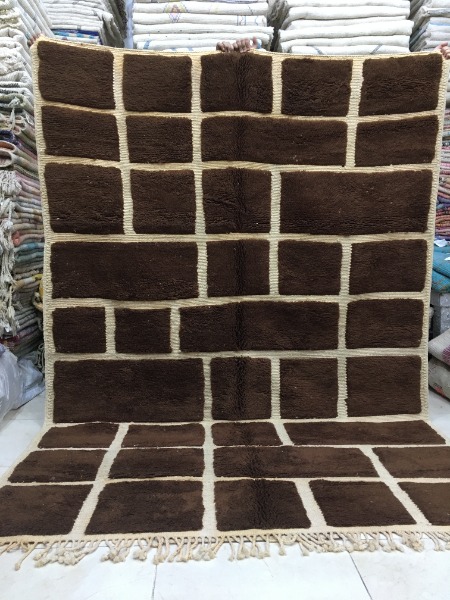 Tapis Mrirt d"exception Berbère Marocain 2m92 x 2m02