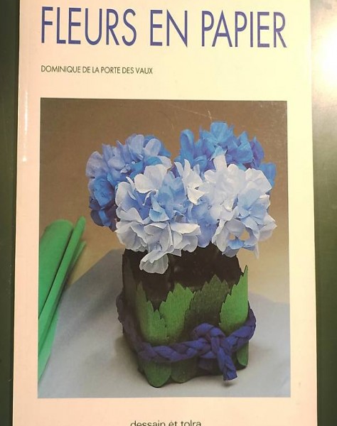 brochure bricolage fleurs en papier