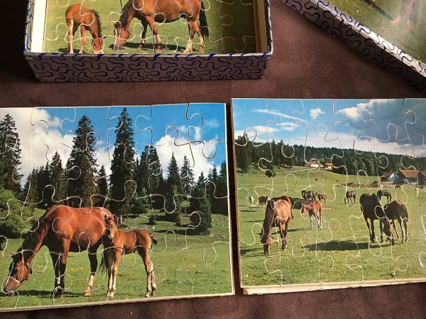 Penelope-Marque Déposée 3 petits puzzles
