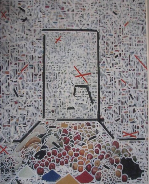 Peinture de Jean-Claude Prêtre de 1983 (52 x 62 cm)