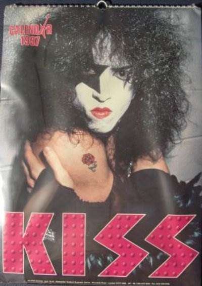 Calendrier: KISS CALENDAR 1997