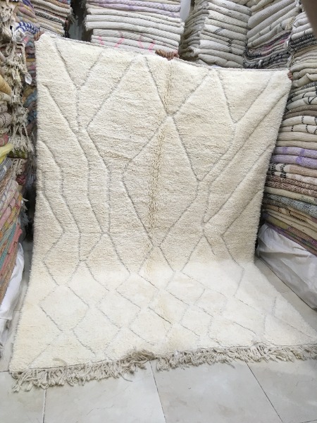Tapis Beni Ouarain Berbère Marocain 2m90 x 2m08