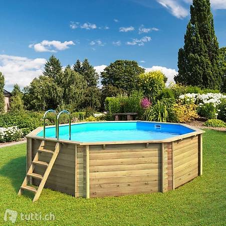  Piscine en Bois Tropic 505 Octogonale BWT. Univeco