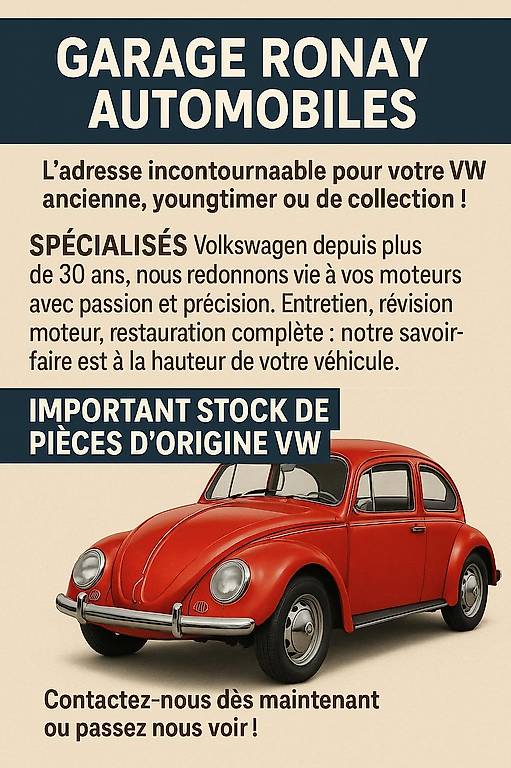 VW Anciennes & Collection? Révision, Entretien & Pièces d"o