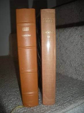  Deux Livres de Théâtre de Julien Green et de Sacha Guitry