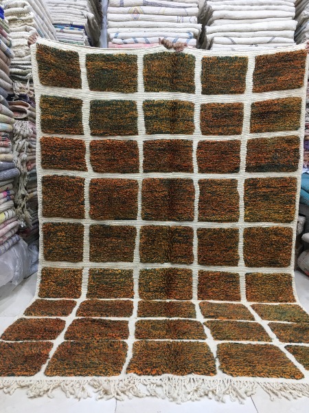 Tapis Mrirt d"exception Berbère Marocain 2m81 x 1m99