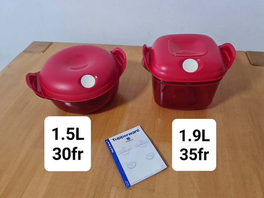 Tupperware pour micro-ondes
