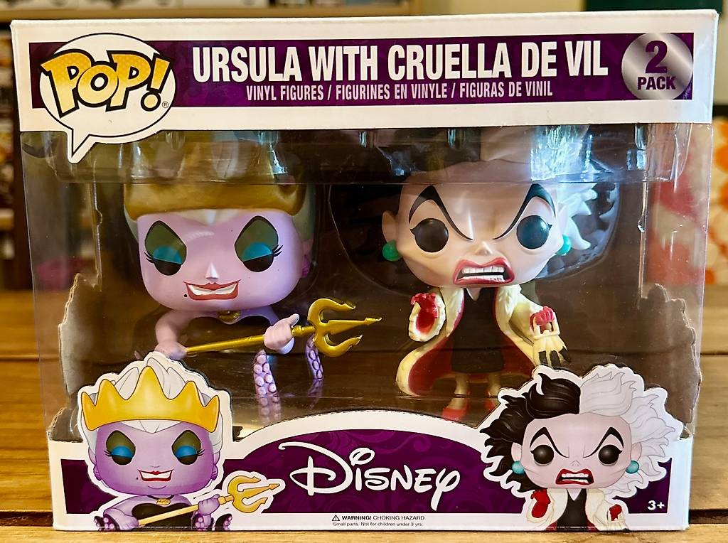 Funko Pop- Disney - Ursula With Cruella De Vil - 2 Pack