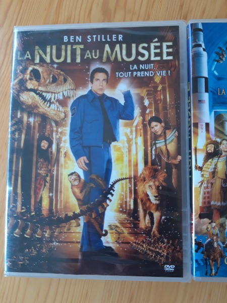 DVD, une nuit au musée 1 + 2