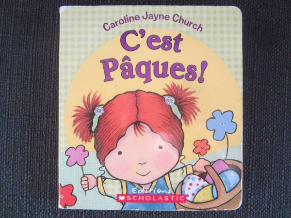 Livre cartonné "à toucher" C"est PâquesC. Jayne Church