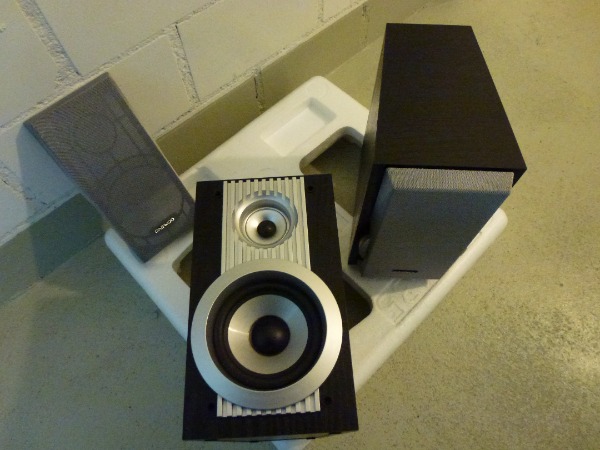 Hifi Lautsprecher Daewoo Top Design 80 Watt 6 ohm 2 Weg + B