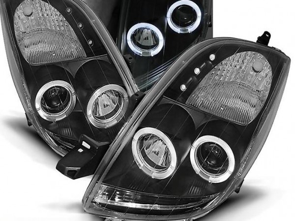  TOYOTA YARIS 2005+ - SCHEINWERFER ANGEL EYES