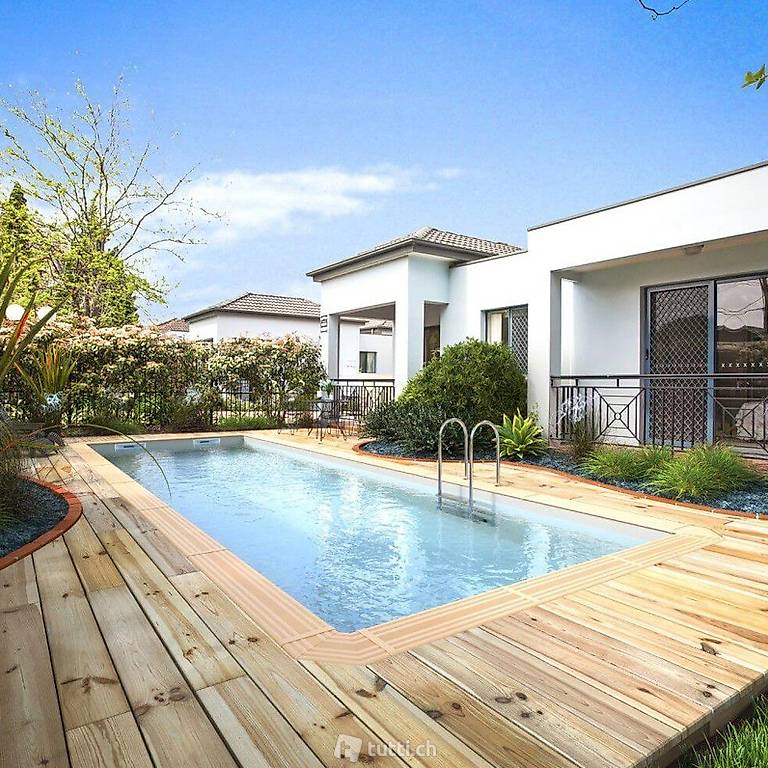  Piscine Bois Odysea Rectangle 800 x 400 x H133 BWT myPOOL