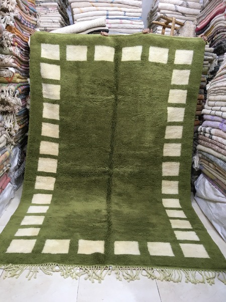 Tapis Mrirt d"exception Berbère Marocain 3m11 x 2m10