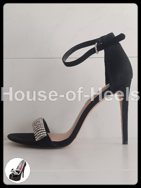 HoH Escarpins Sandales Aldo 42 talon 12cm plateau 1 cm velours