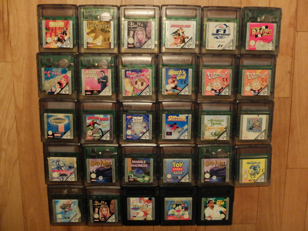 Jeux game boy color