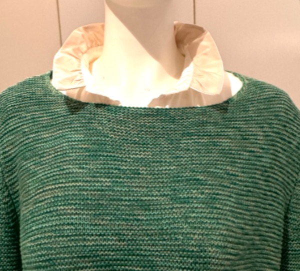 Pullover vert 40 dame