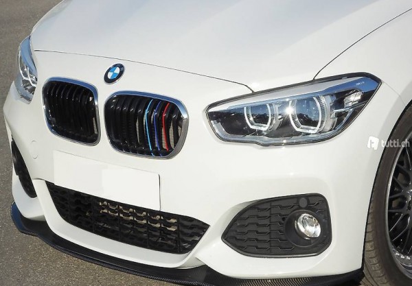 Lame avant rieger en carbon pour BMW Serie 1 F20/F21 +2015
