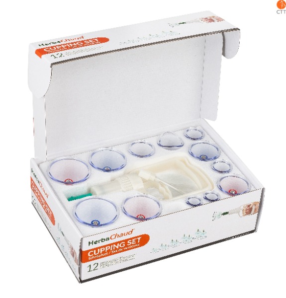 Herbachaud Verres à ventouse Nouveau OVP