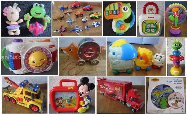 Grand choix de jouets: à vendre à l"unité (voir détail)