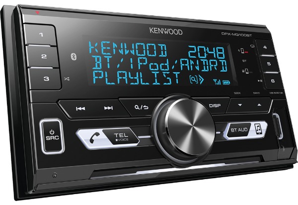 Doppe Radio Kenwood Bluetooth USB COLOR Neu ohne CD Laufwerk