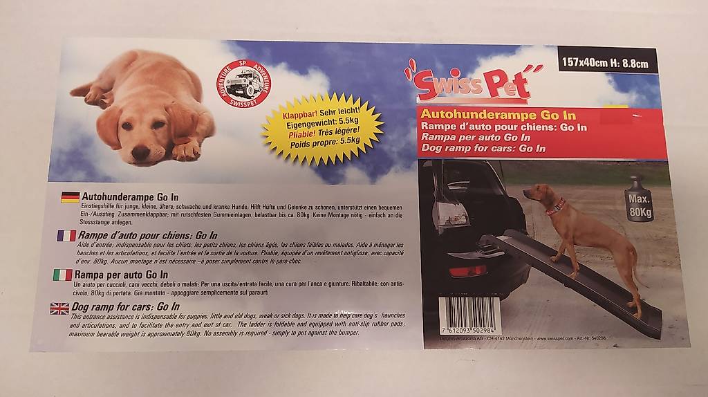 Rampe d"auto pour chien