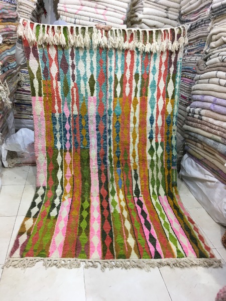 Tapis Beni Ouarain Berbère Marocain 2m81 x 1m66