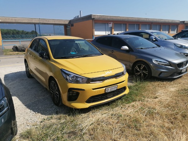 kia rio 1.0 mhev 120ch gt line, 2022, 111"000 km