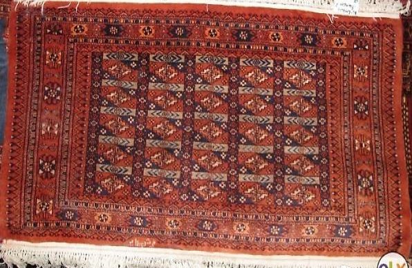 Feinster Wandteppich HEREKE 66 x 123 cm 750"000 Kn