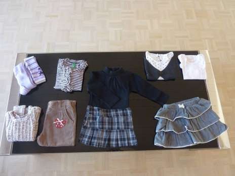 Vêtements automne/hiver, taille 86 (18 mois)