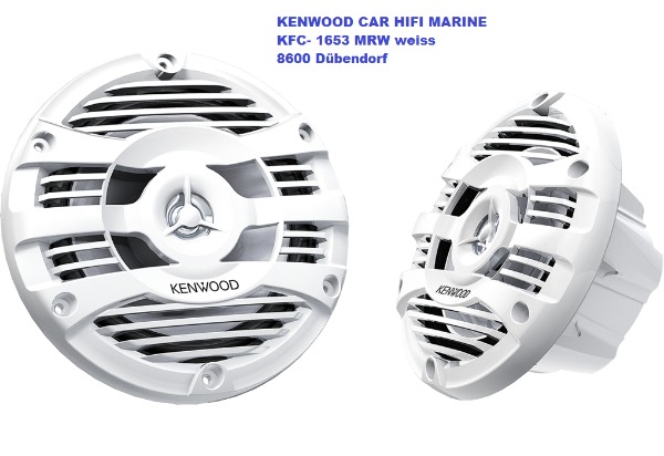 KENWOOD - MARINE Haut-parleurs encastrables blanc NOUVEAU