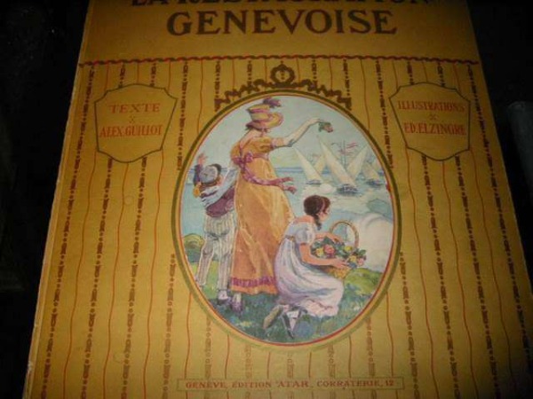la restauration genevoise avec illustrations couleur