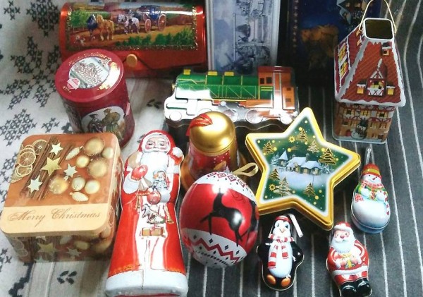 wunderschöne Blechdosensammlung