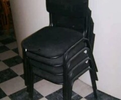 4 CHAISES DE SALLE DE REUNION EN TISSUS occasion