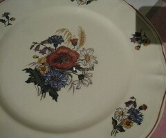 Plat de service rond