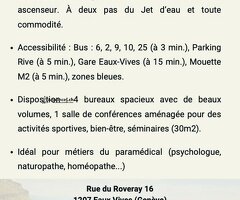 Cabinet à louer eaux vives - Image 2