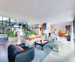 Maison contemporaine avec piscine et vue panoramique sur les Alpes et le lac - Image 5