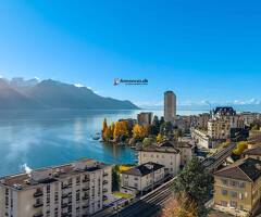 4 pièces rénové + 2 balcons - Superbe vue sur le Lac