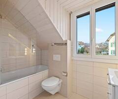 Villa mitoyenne de 6 pièces rénovée avec jardin – Yens - Image 7