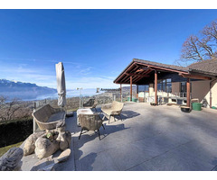 Villa de standing avec panorama grandiose sur le Léman