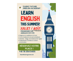 Cours intensifs d’anglais été 2026 - Image 2