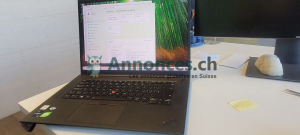 Thinkpad P1/i7/32GB/1TB/Nvidia RTX A3000 12GB !!
