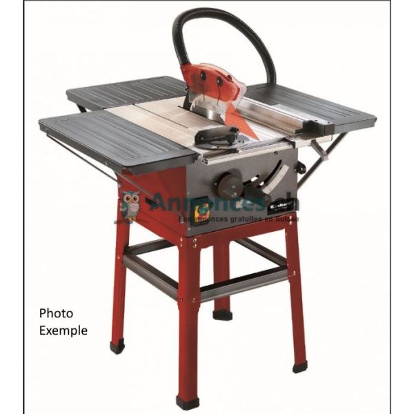 Scie circulaire bois et aluminium