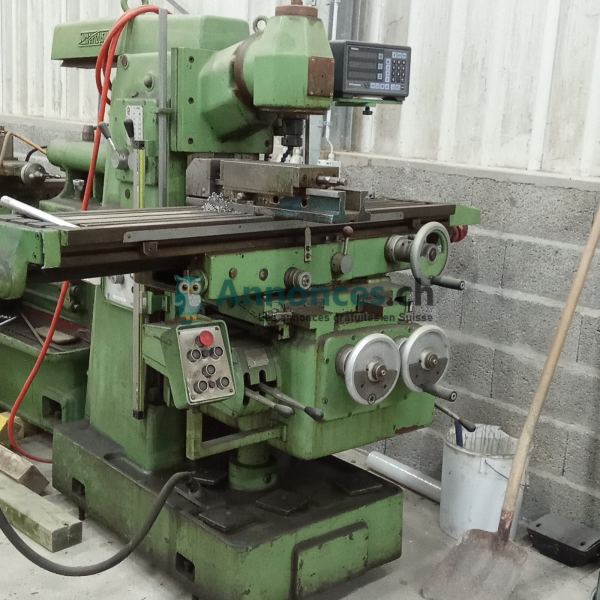 Fraiseuse universelle Super Vetta 1500 – VISU – Fabrication italienne