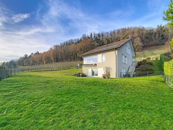 Villa contemporaine d’exception avec vue panoramique sur le lac Léman