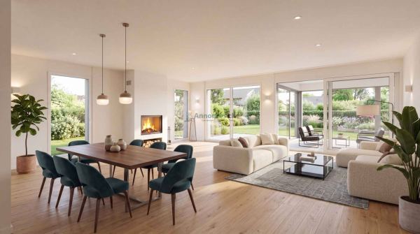 Villa contemporaine neuve d’exception comprenant deux appartements indépendants