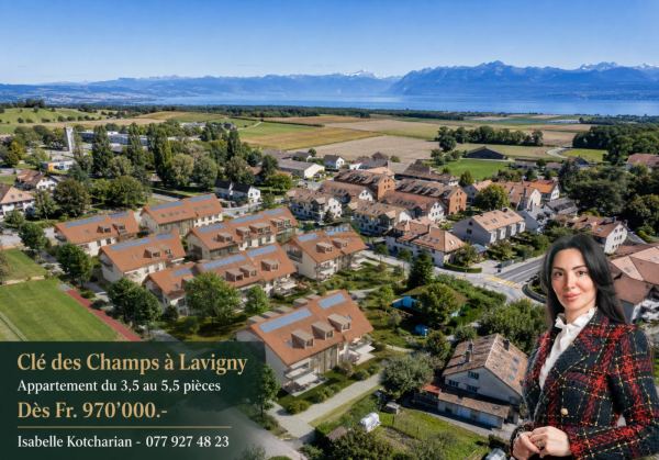 Nouvelle Promotion! Appartements de 3.5 à 5.5 pièces avec terrasses et balcons