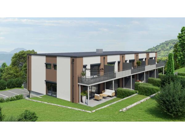 Vente sur plan - 5 villas contiguës à 3 minutes du centre