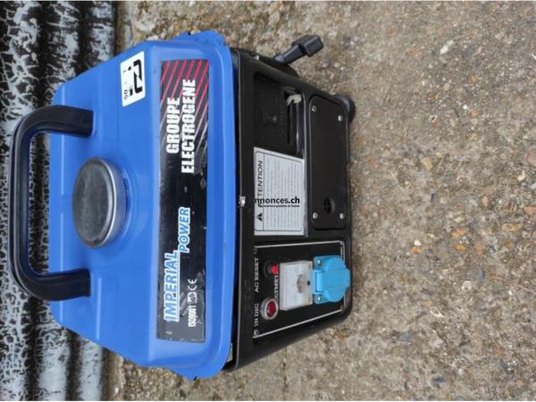 Groupe électrogène de 900 watts pour une prise de 220 volts de sortie