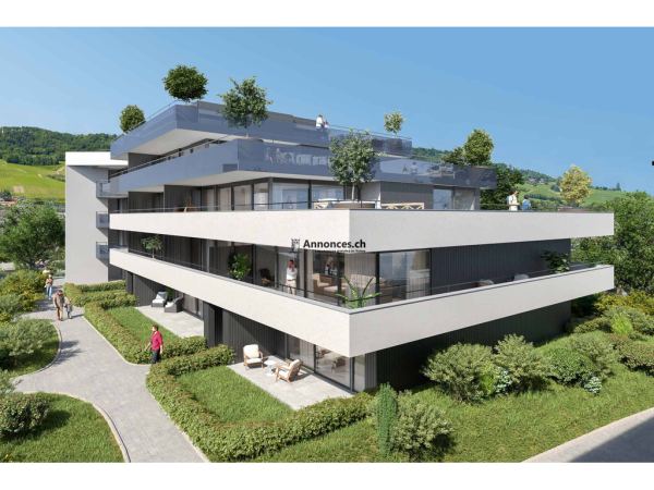 Appartement traversant de 3.5 pièces vue sur le Léman